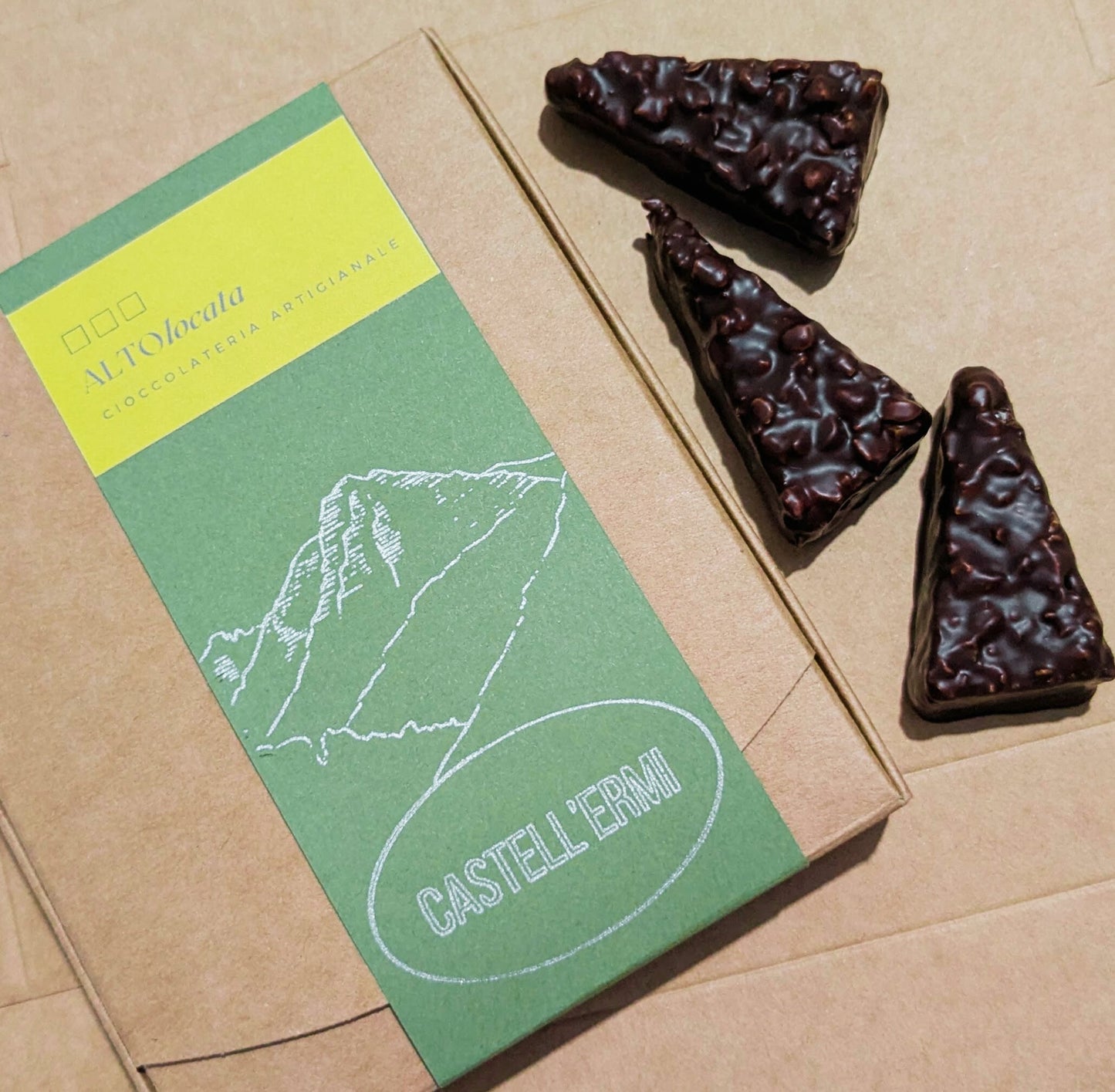 Cofanetto 10 praline "Castell'Ermi"