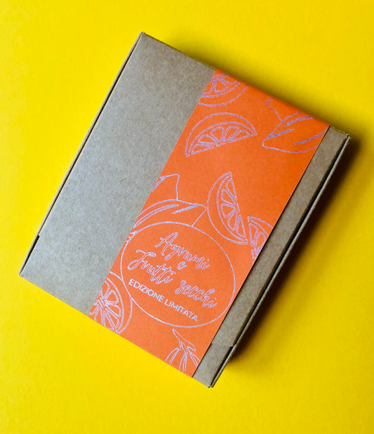 Cofanetto 12 praline "Agrumi & Frutti Secchi"